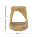 Hollow Side Table, Durable and Weather Resistant