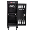 16 Bay Mobile School Charging Cart Station For book, Tablet And Laptop Computer With Power Strip Included by HouseOfZazla