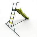 Xsl003G - Indoor Freestanding Playground Equipment Slide For Children - Green by HouseOfZazla