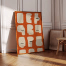 Minimal Shapes on Burnt Orange Grid