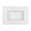 Premium Rectangular Vanity Top With Single Faucet Hole And Overflow