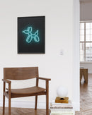 Neon balloon dog