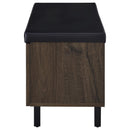 Clackamas - 2 Door Storage Bench With Padded Seat