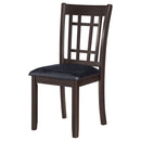 Lattice Back Side Chairs (Set of 2)