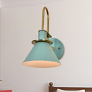 GobekUsa Modern Nordic Pyramid Wall Sconce Light for Study Room and Bedroom