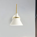 GobekUsa Modern Nordic Pyramid Wall Sconce Light for Study Room and Bedroom