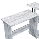 Levi Antique L-Shaped Writing Desk by HouseOfZazla