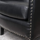 Enigmatica Upholstered Club Chair with Nailhead Trim by HouseOfZazla