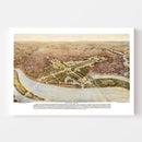 Vintage Map of Washington,  1915