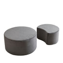 Modern Upholstered Round Coffee Table For Living Room (Set of 2) by HouseOfZazla