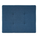 Navy Tufted Ottoman