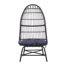 Elon Cocoon Chair - Gray by HouseOfZazla