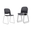 Stacking Chairs (Set of 4) - Black by Unique Piece Furniture