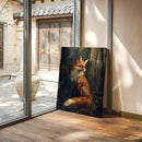 Fox Wall Art – Mystical Forest Print, Woodland Animal Decor, Nature-Inspired Painting