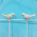 2 Pack Metal Garden Trellis 86.7" x 19.7" Rustproof Trellis for Climbing Plants Outdoor Flower Support White