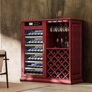 69 Bottles Wood Wine Refrigerator Cabinet