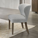 Dillon - Side Chair (Set of 2) - Gray / Walnut by Unique Piece Furniture