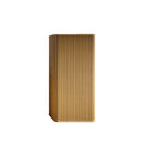 Floating Side Cabinet with Chic Striped Textures by HouseOfZazla