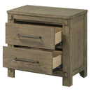 Colton - Nightstand - Antique White Oak by Unique Piece Furniture