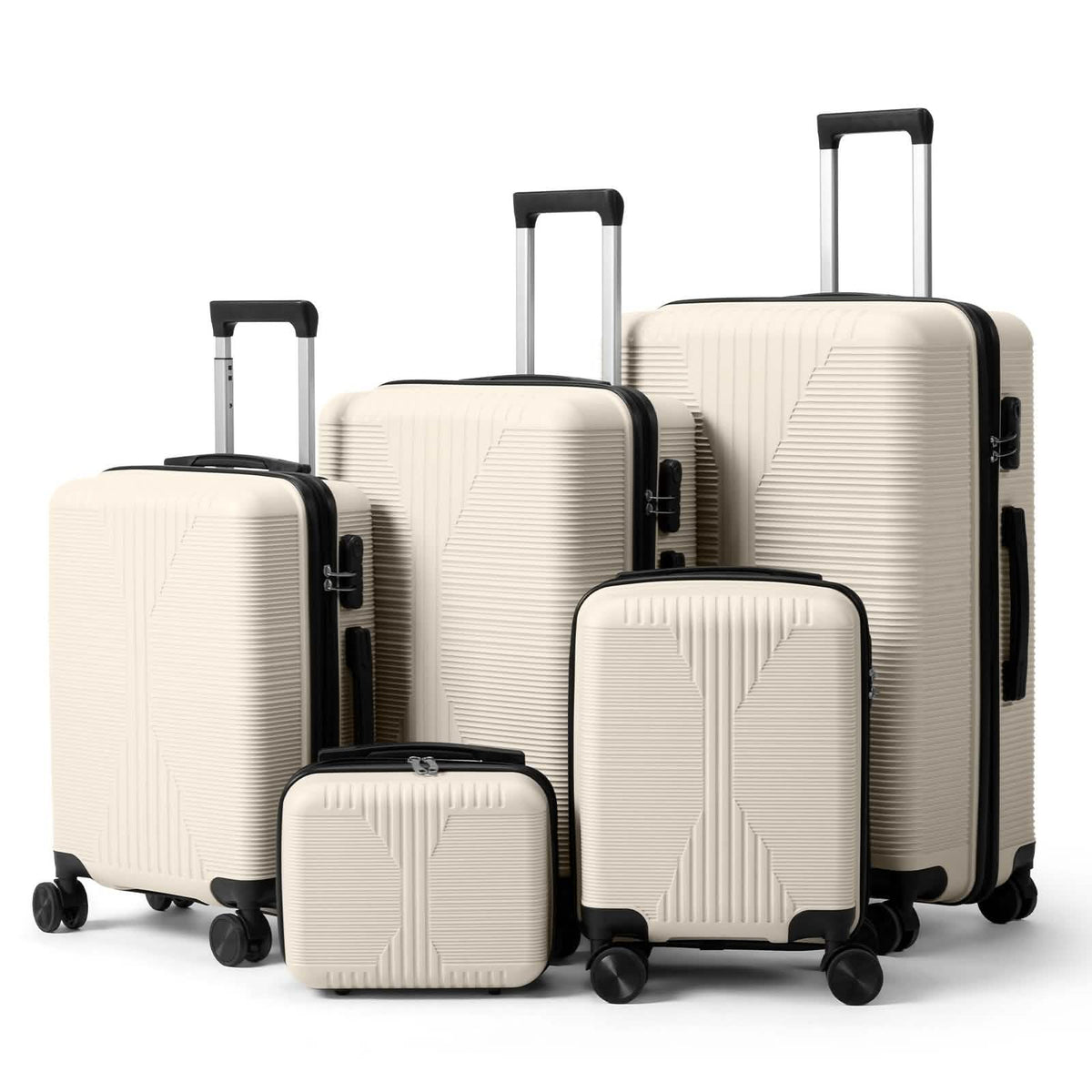 5-Piece Lightweight Luggage Set with Lock – 12/16/20/24/28 Inch, photo 3 of 15