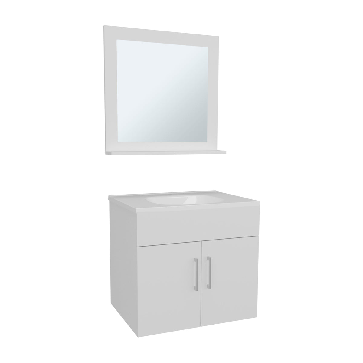Bathroom Set Vanity Sink with Mirror, photo 4 of 8