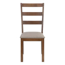 Dining Chair, Side, Upholstered For Dining Room, Transitional (Set of 2) - Beige by Unique Piece Furniture