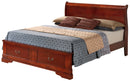 Upholstered Panel Sleigh Bed Design by Unique Piece Furniture