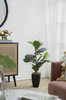 20x16x35" Artificial Fiddle-Leaf Fig Potted Plant by HouseOfZazla