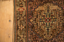 2x2 Vintage Josan Sarouk Square Rug Mat