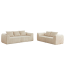Minimalist 3+2 Seater Corduroy Sofa Set