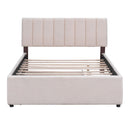 Upholstered Platform Bed With Trundle by Unique Piece Furniture