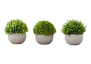 5" Tall Artificial Plant Grass - Set of 3 by HouseOfZazla