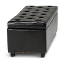Hamilton - Upholstered Storage Ottoman by Unique Piece Furniture