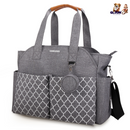 Multifunctional Baby Diaper Bag – 14 Pockets & Changing Tote