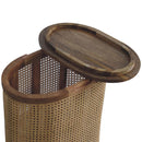 Larissa - Lid Up, Storage Stool - Oak by Unique Piece Furniture