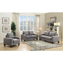 Upholstered Track Arm Loveseat For Cozy Spaces by HouseOfZazla