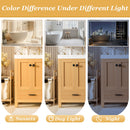 Bathroom Vanity With Double Sink, Soft Close Doors & Drawers Handles - Wood by HouseOfZazla