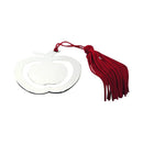 Apple Shaped Bookmark & Tassel by creativegiftsdirect