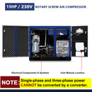 15HP Rotary Screw Air Compressor by HouseOfZazla