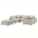 Cassandra - Sofa With Ottoman by HouseOfZazla