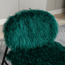 Accent Chair - Modern Industrial Slant Armchair with Metal Frame - Premium High Density Soft Single chair for Living Room Bedroom