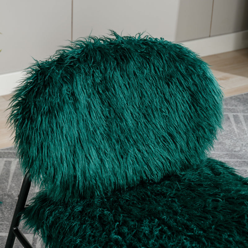 Accent Chair - Modern Industrial Slant Armchair with Metal Frame - Premium High Density Soft Single chair for Living Room Bedroom