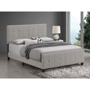 Destiny - Eastern King Panel Bed - Beige by HouseOfZazla