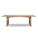 Carmel - 8 Seater Dining Table - Antique Brown by HouseOfZazla