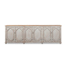 Colette - 6 Door Cabinet Sideboard - Brown by HouseOfZazla