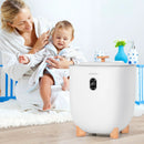 25L Towel Warmer Bucket with 2 Temperature Settings and Auto Shut Off-White by LJGDeals