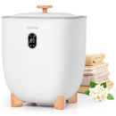 25L Towel Warmer Bucket with 2 Temperature Settings and Auto Shut Off-White by LJGDeals