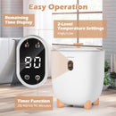 25L Towel Warmer Bucket with 2 Temperature Settings and Auto Shut Off-White by LJGDeals