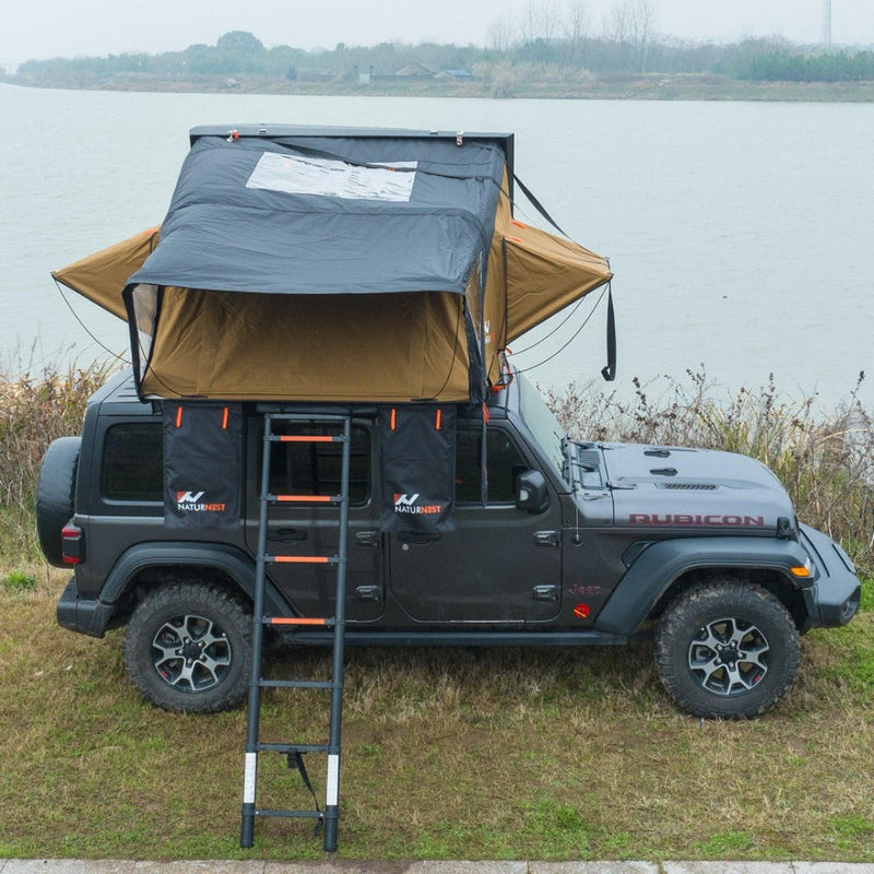 Naturnest Sirius 2 Premium 2XL 3-Person Clamshell Roof Top Tent (SAK91382)