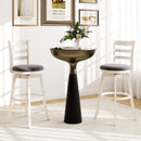 25"/30.5" Swivel Barstools Set of 2 360¬∞ Rotating Bar/Counter Height Chairs with Upholstered Seat